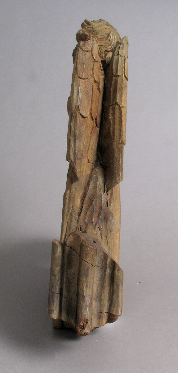 Musical Angel, Wood, French