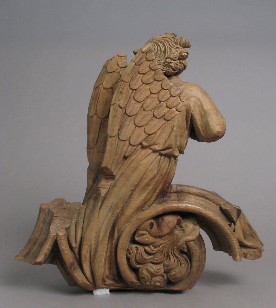 Musical Angel, Wood, French