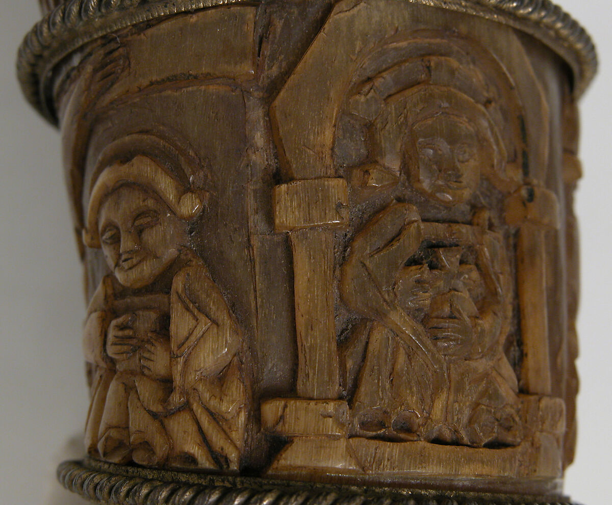 Hunting Horn, Horn, silver-gilt mounts, French