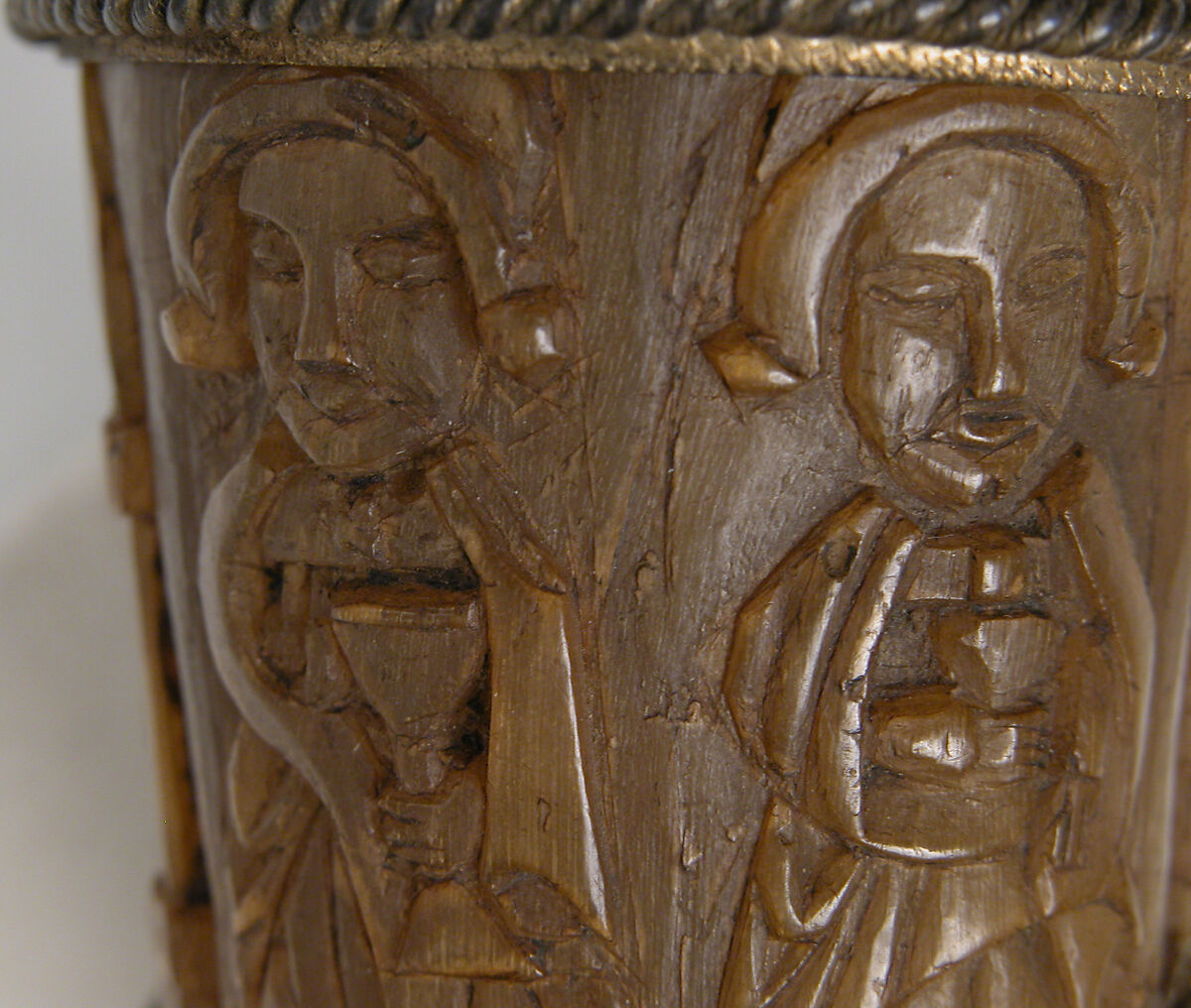 Hunting Horn, Horn, silver-gilt mounts, French