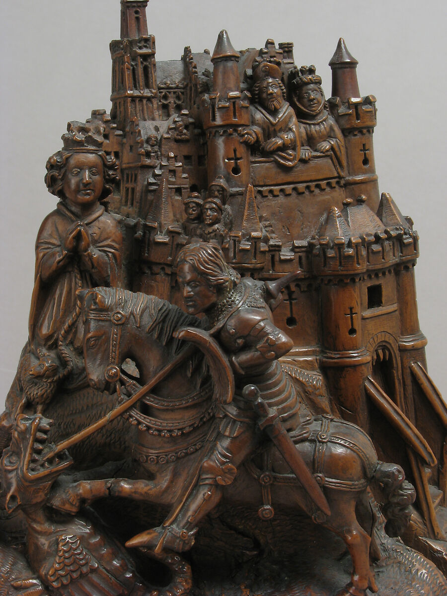 St. George and the Dragon, Boxwood, German