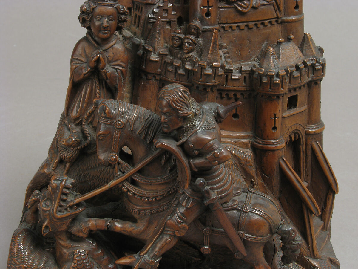 St. George and the Dragon, Boxwood, German