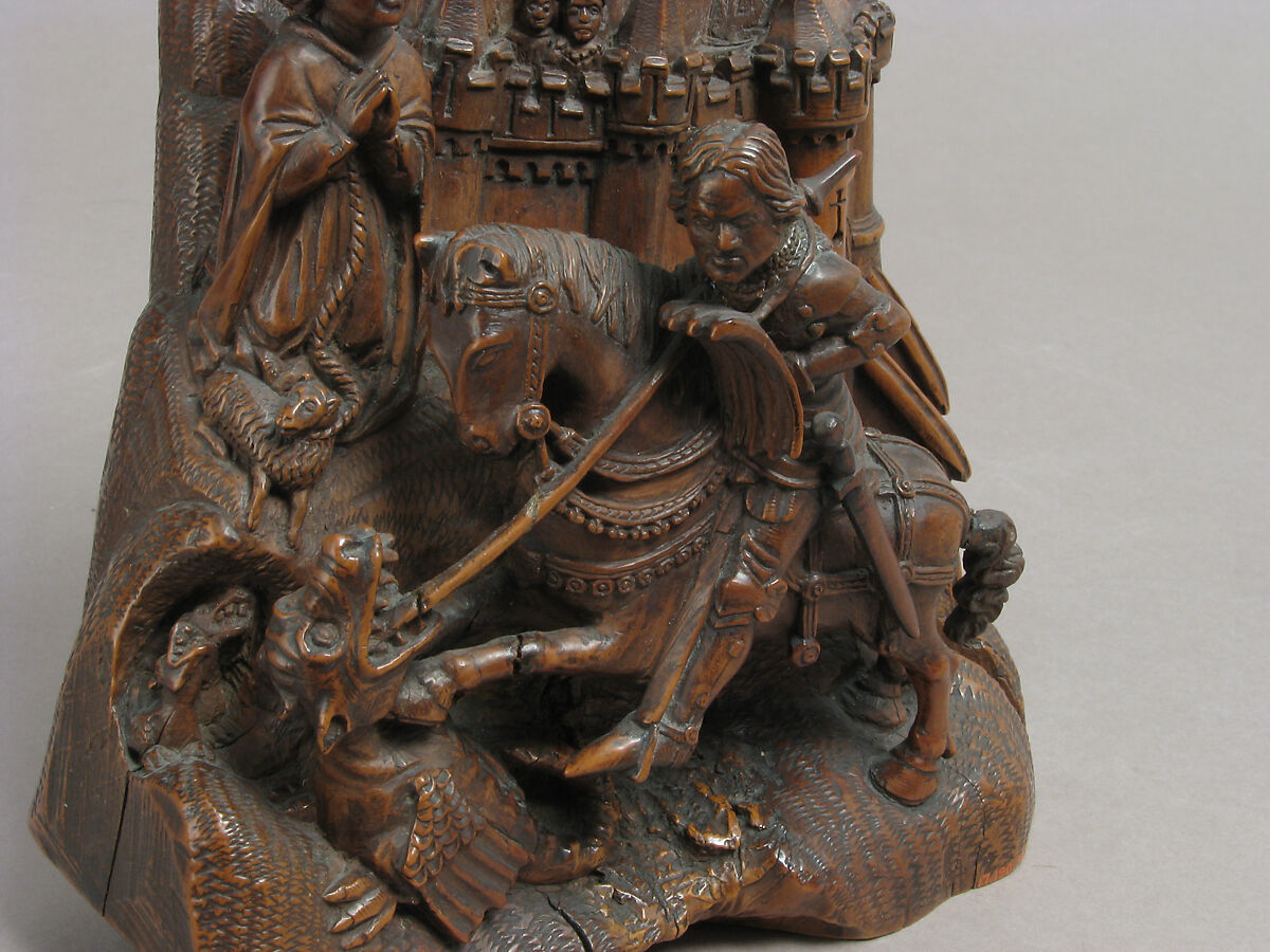 St. George and the Dragon, Boxwood, German