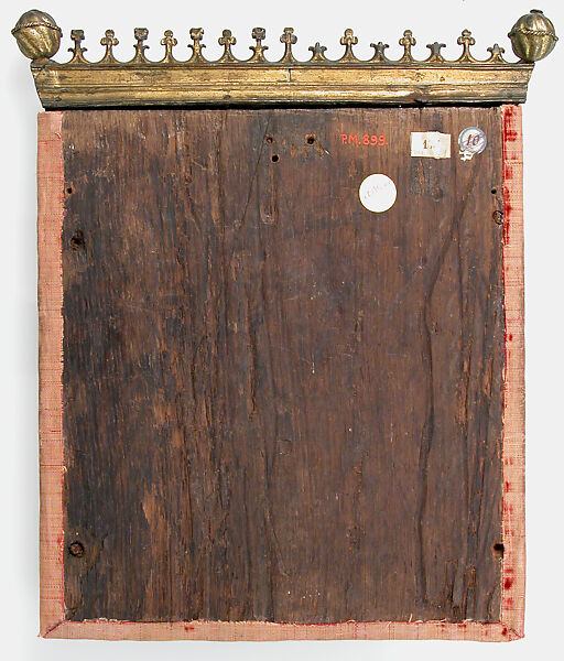 Part of a Reliquary, Champlevé enamel, gilded copper, ivory, cabochons, cameos, French