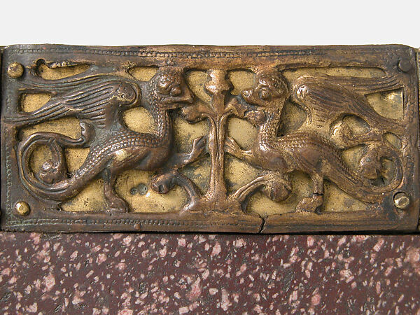 Portable Altar, Copper-gilt, enamel, rock crystal, cabochon, intaglio, filigree over wood core, German