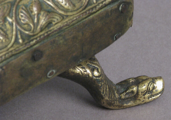 Portable Altar, Copper-gilt, enamel, rock crystal, cabochon, intaglio, filigree over wood core, German