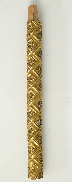 Colonnette, Copper-gilt, German 