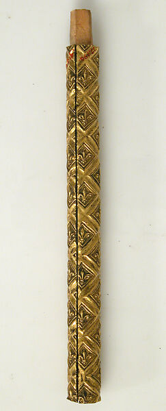 Colonnette, Gilded copper, German