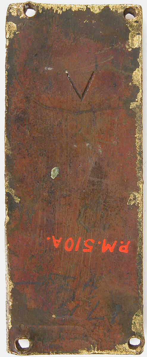 Plaque from a Reliquary Shrine, Champlevé and cloisonné enamel, copper alloy, gilt, South Netherlandish or German