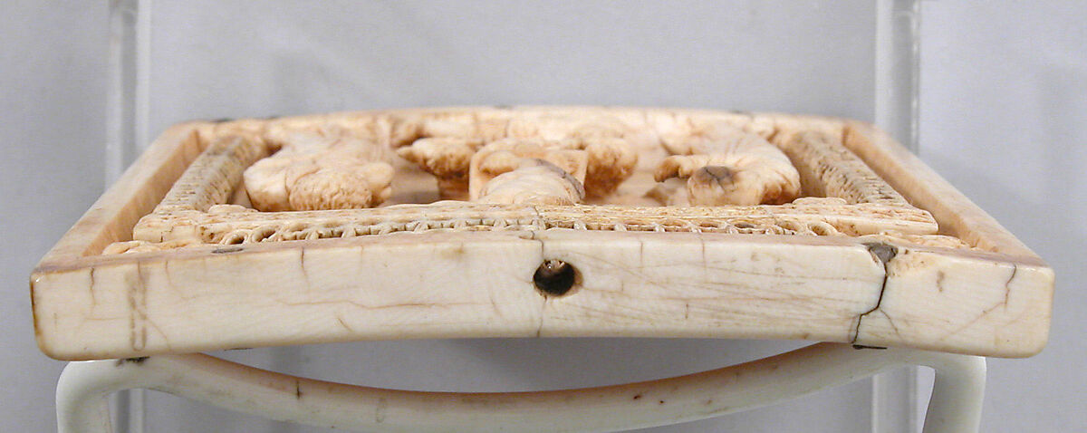 Icon with the Crucifixion, Elephant ivory, Byzantine
