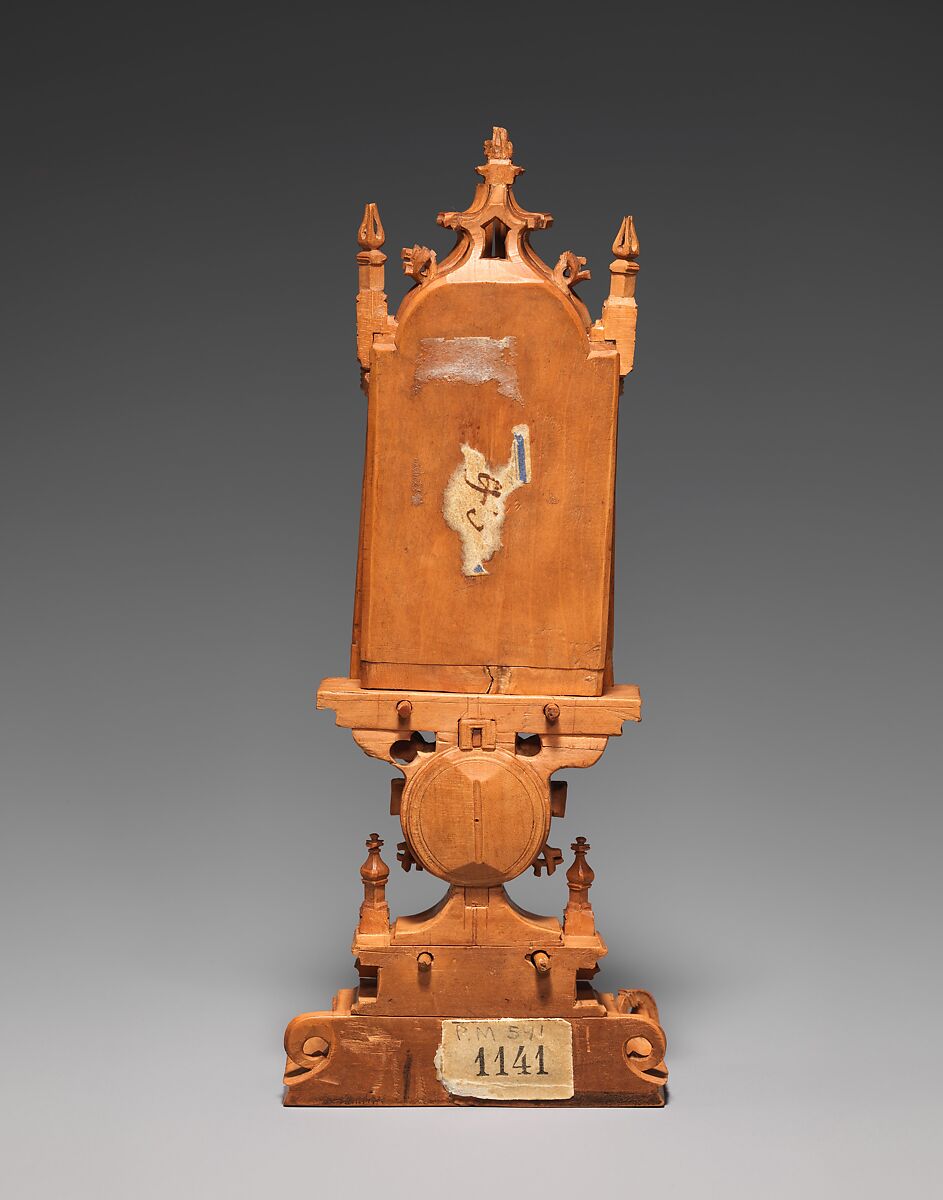 Miniature Altarpiece with the Crucifixion, Boxwood, Netherlandish