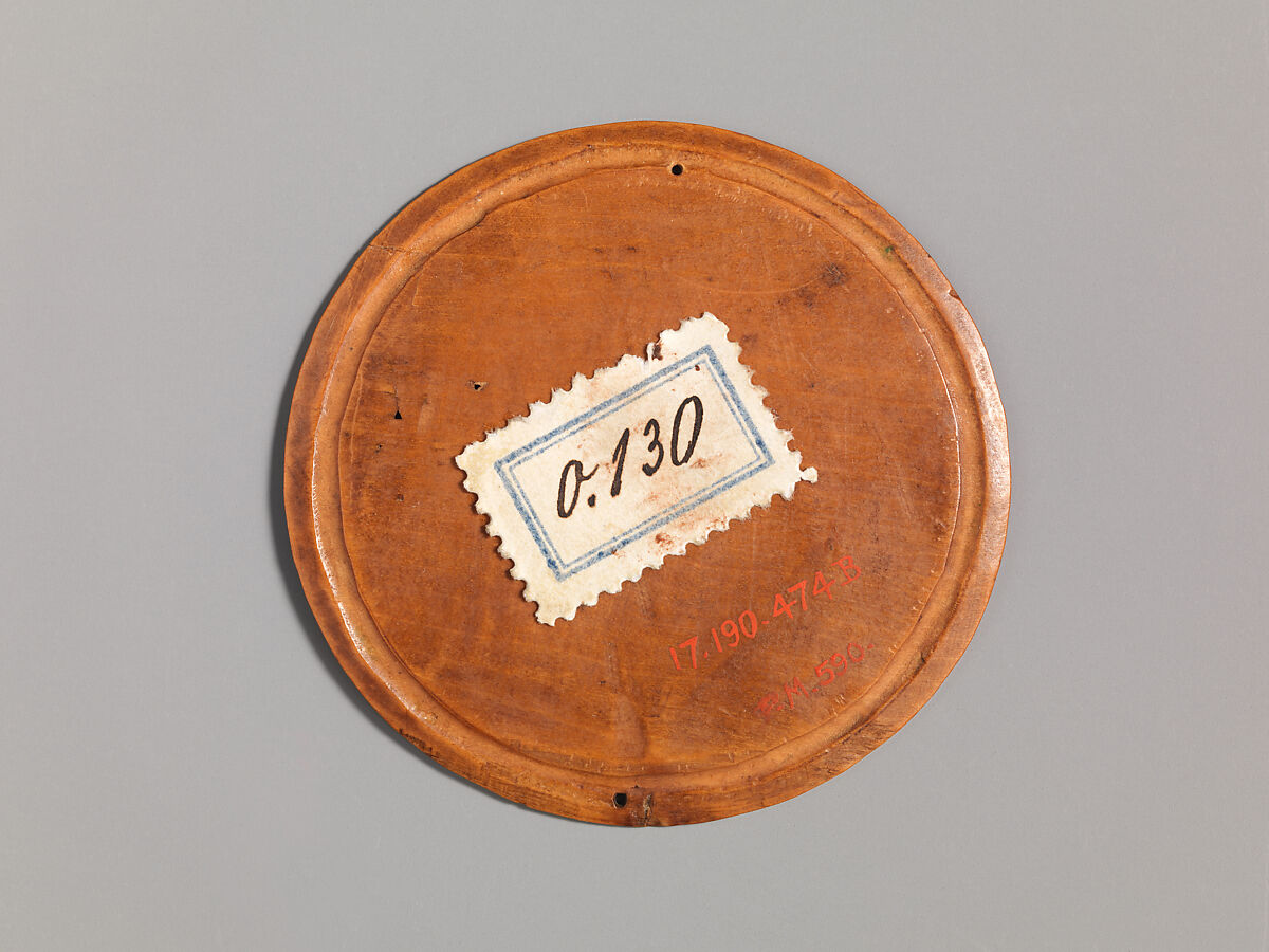 Medallion with the Betrayal of Jesus, Boxwood, Netherlandish