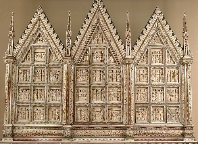 Altarpiece with the Lives of Jesus, Saint John the Baptist, and Saint John the Evangelist