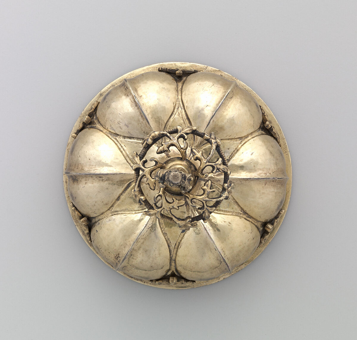 Beaker, Attributed to Hans Greiff (German, active ca. 1470–died 1516 Ingolstadt), Horn, gilded silver mounts and cover, German