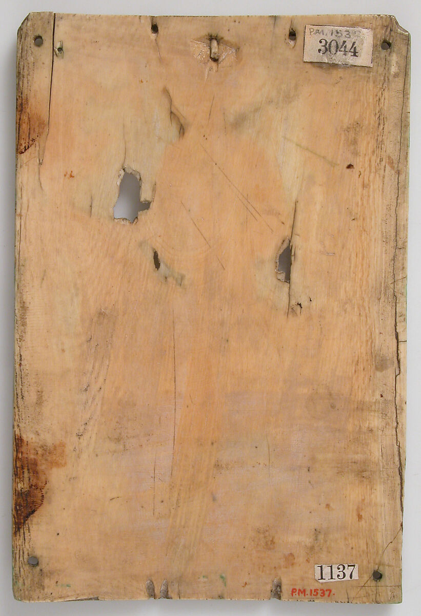 Plaque with Jesus’ Entry into Jerusalem, Elephant ivory, Ottonian