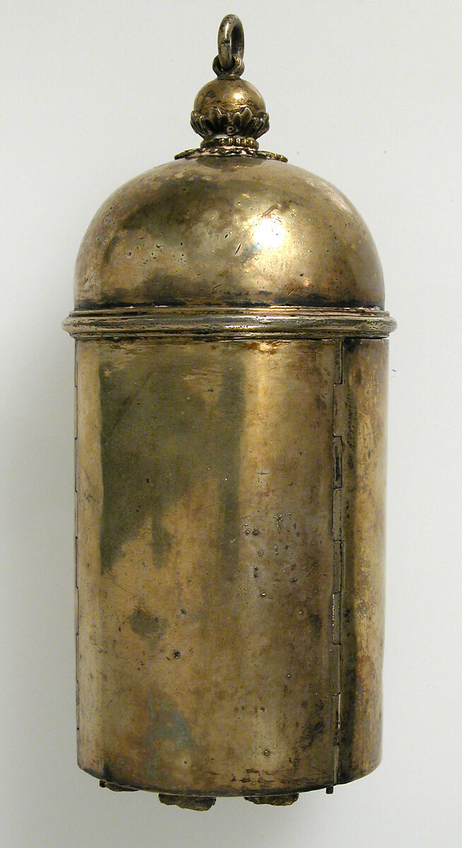 Polyptych, Silver-gilt, gold, niello, ivory head, hands & feet of V&C, Franco-Netherlandish