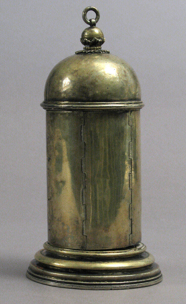 Polyptych, Silver-gilt, gold, niello, ivory head, hands & feet of V&C, Franco-Netherlandish