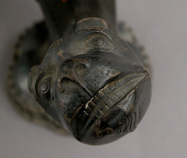 Drinking Horn, Silver, partially gilded, horn, German