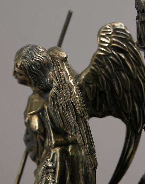 Drinking Horn, Workshop of Louis Marcy (Luigi Parmeggiani) (Italian, 1860–1945) (?), Horn, silver, enamel, French