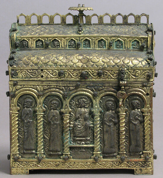Chasse, Gilded copper alloy and silver, Spanish