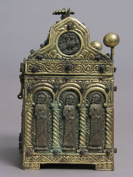 Chasse, Gilded copper alloy and silver, Spanish