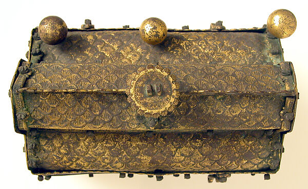 Chasse, Gilded copper alloy and silver, Spanish