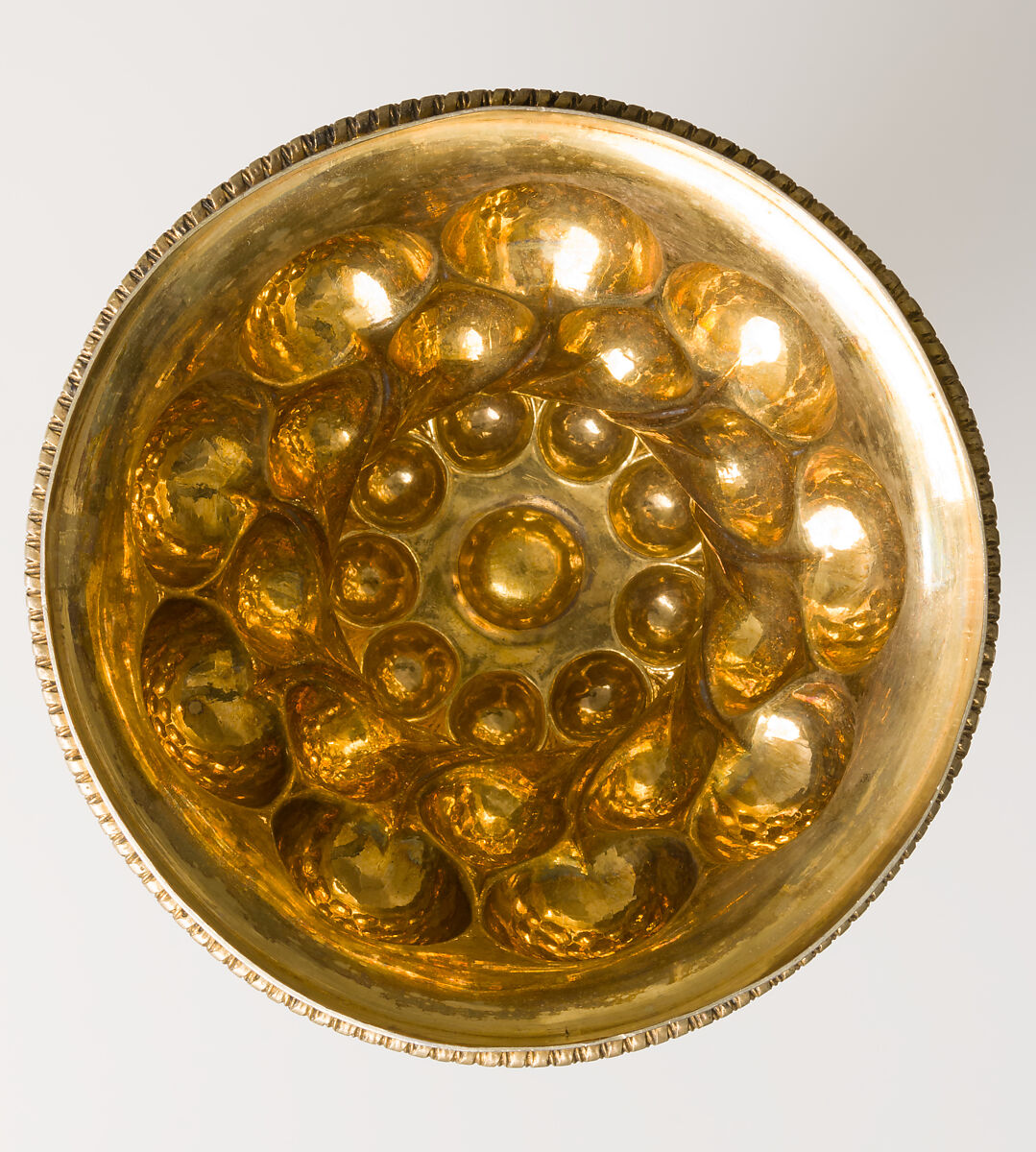 Double Cup, Mattheus Epfenhauser (German), Silver gilt, silver medallions, German