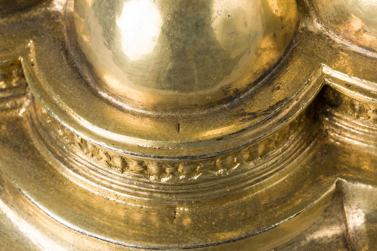 Double Cup, Mattheus Epfenhauser (German), Silver gilt, silver medallions, German