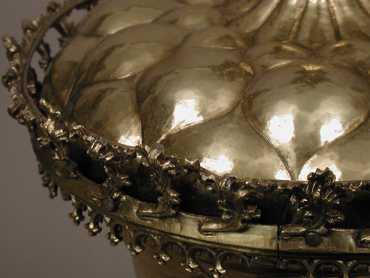 Covered Beaker, Attributed to Hans Greiff (German, active ca. 1470–died 1516 Ingolstadt), Silver, gilt, German