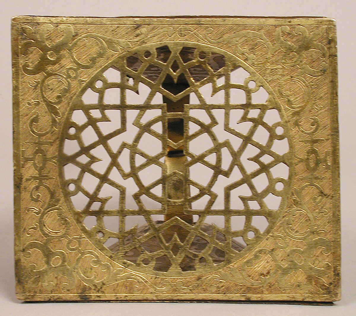 Stirrup, Cloisonné enamel, copper-gilt, Spanish