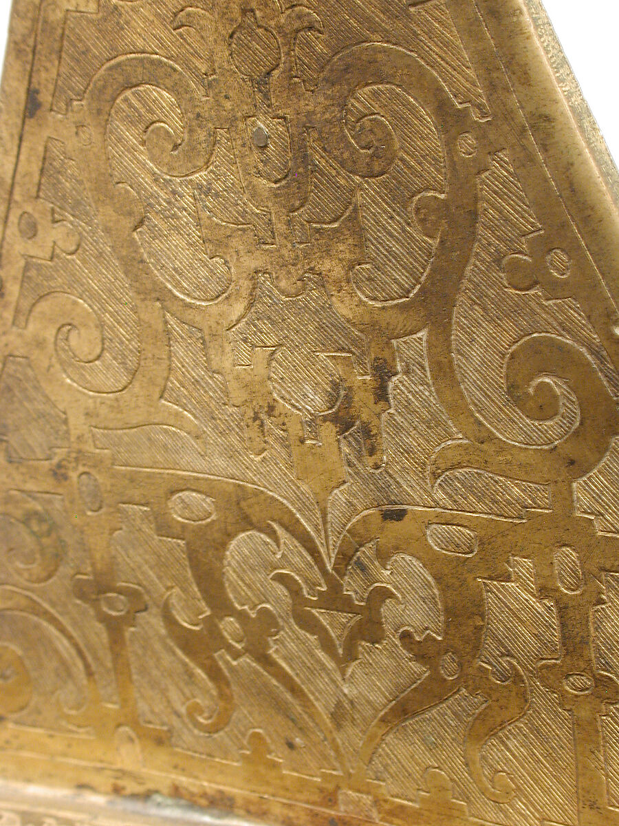 Stirrup, Cloisonné enamel, copper-gilt, Spanish