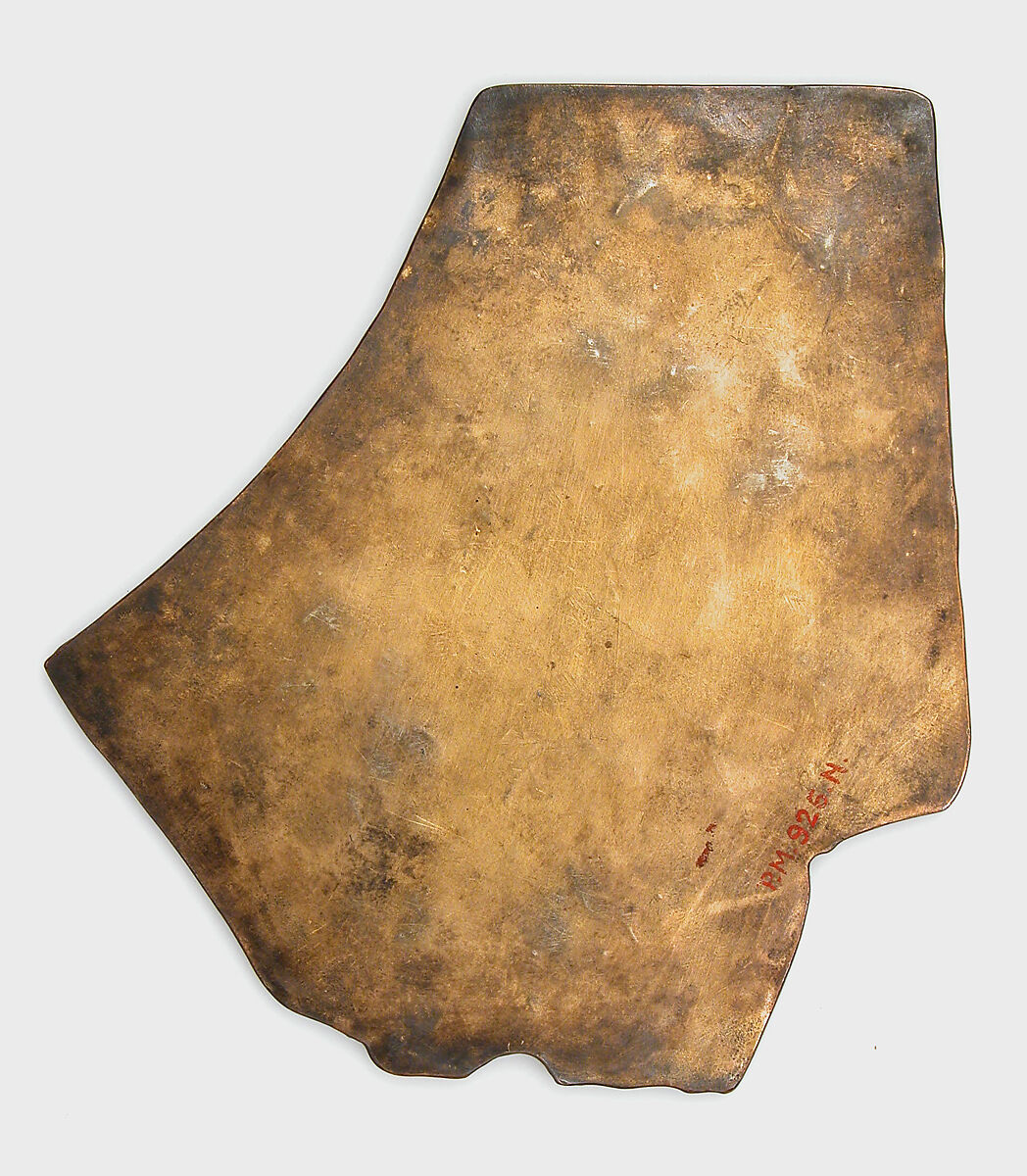 Panel from a Cover for an Icon of the Virgin, Cloisonné enamel, gold, copper, Byzantine