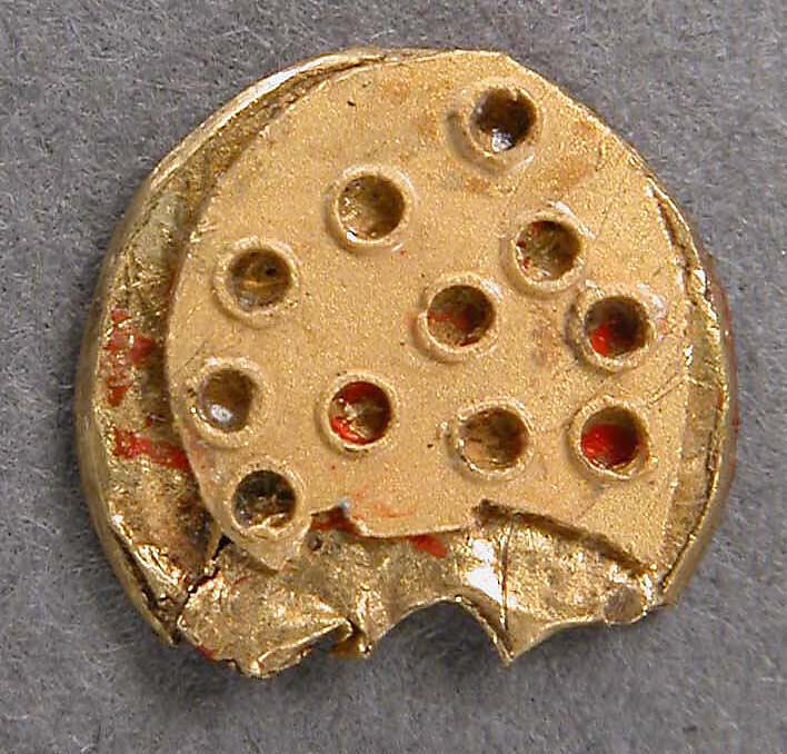 Medallion with Christ, Cloisonné enamel, gold, Byzantine