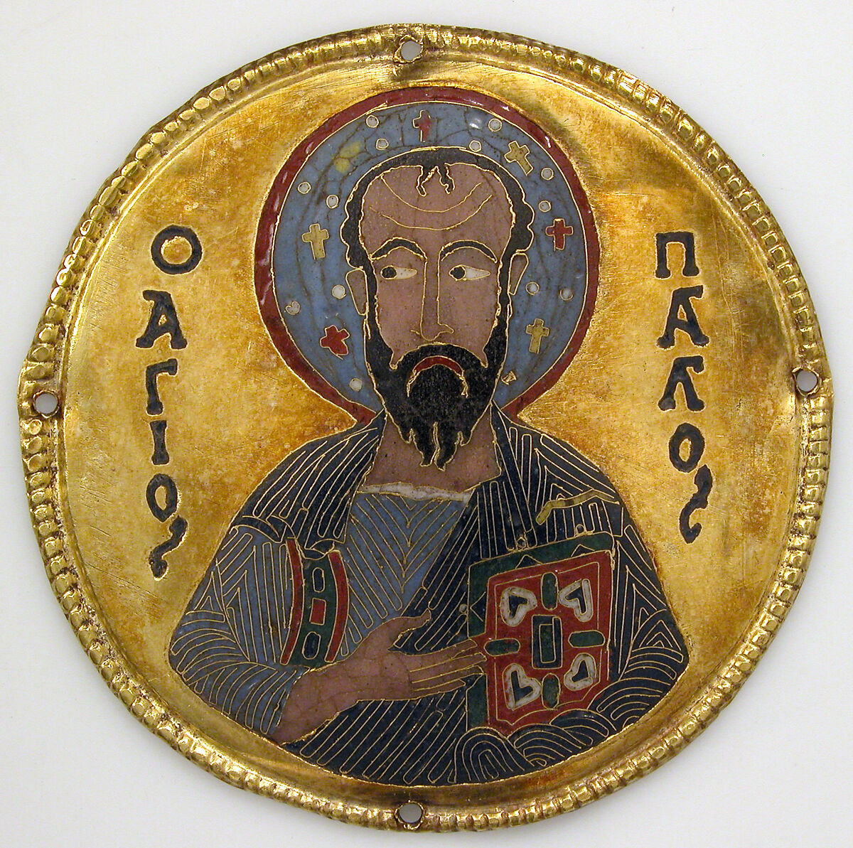 Medallion with Saint Paul from an Icon Frame