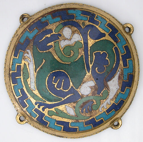 Quadruped (one of five medallions from a coffret)