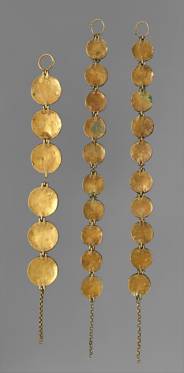 Chain with Birds and Trees of Life, Cloisonné enamel, gold, Kyivan Rus’