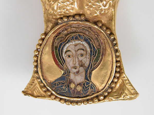 Dove, Cloisonné enamel, gold, European