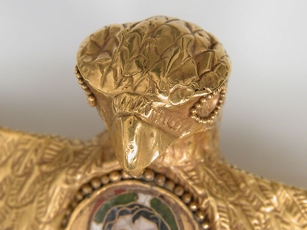 Dove, Cloisonné enamel, gold, European