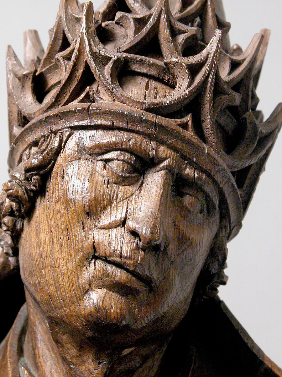 Saint Gregory as Pope, Oak, German