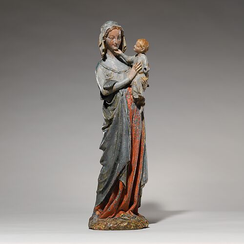 Devotional Statuette of the Virgin and Child
