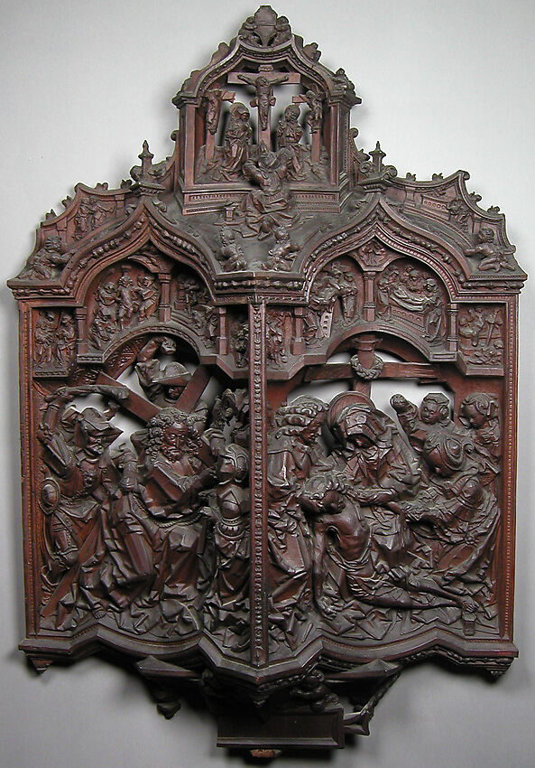 Scenes from the Life of Christ, Gil de Siloe (Spanish, active 1475–1505) (?), Walnut, Spanish 