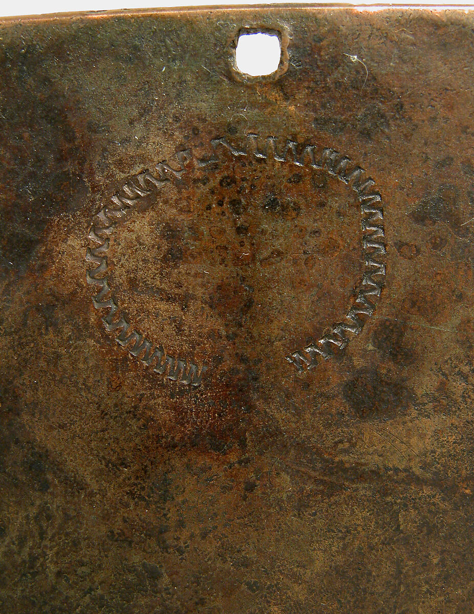 Plaque with Christ in Majesty, Champlevé enamel, copper, French