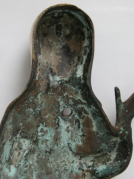 Appliqué Figure, Copper-gilt, French