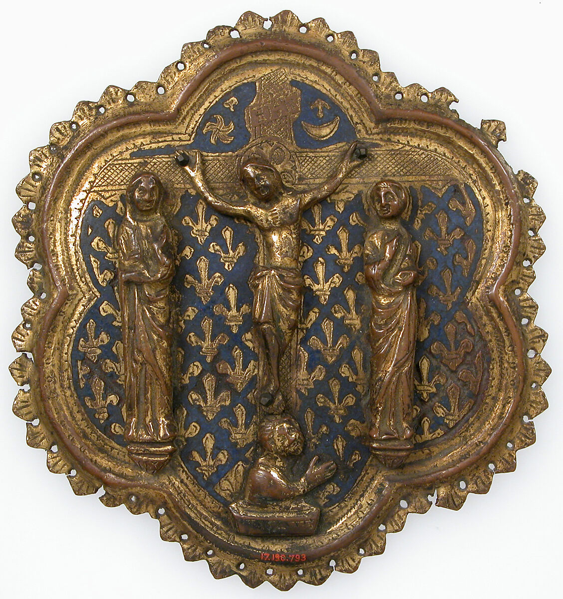 Morse, Champlevé enamel, copper, French 