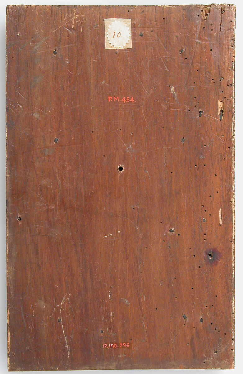 Book-Cover Plaque with Christ in Majesty, Copper: engraved, chased, scraped, stippled, and gilt; champlevé enamel: dark and light blue, turquoise, green, yellow, red, and white, French