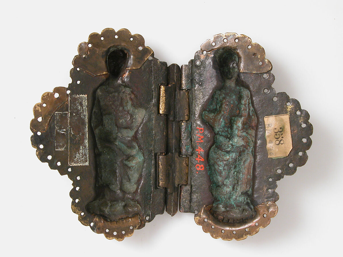 Morse, Copper-gilt, glass, French