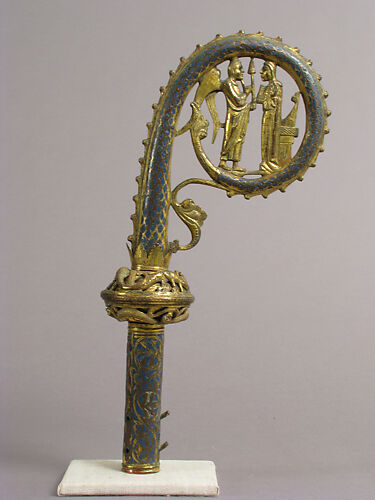 Head of a Crozier with the Annunciation
