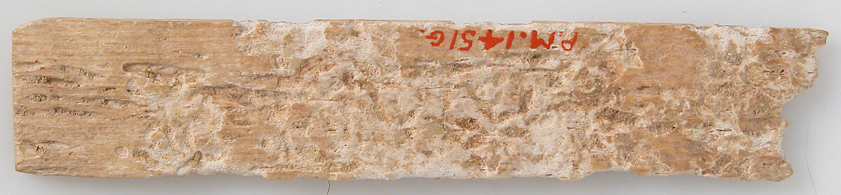 Fragment of Molding, Elephant ivory, Coptic