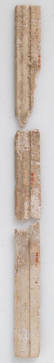 Fragment of Molding, Elephant ivory, Coptic