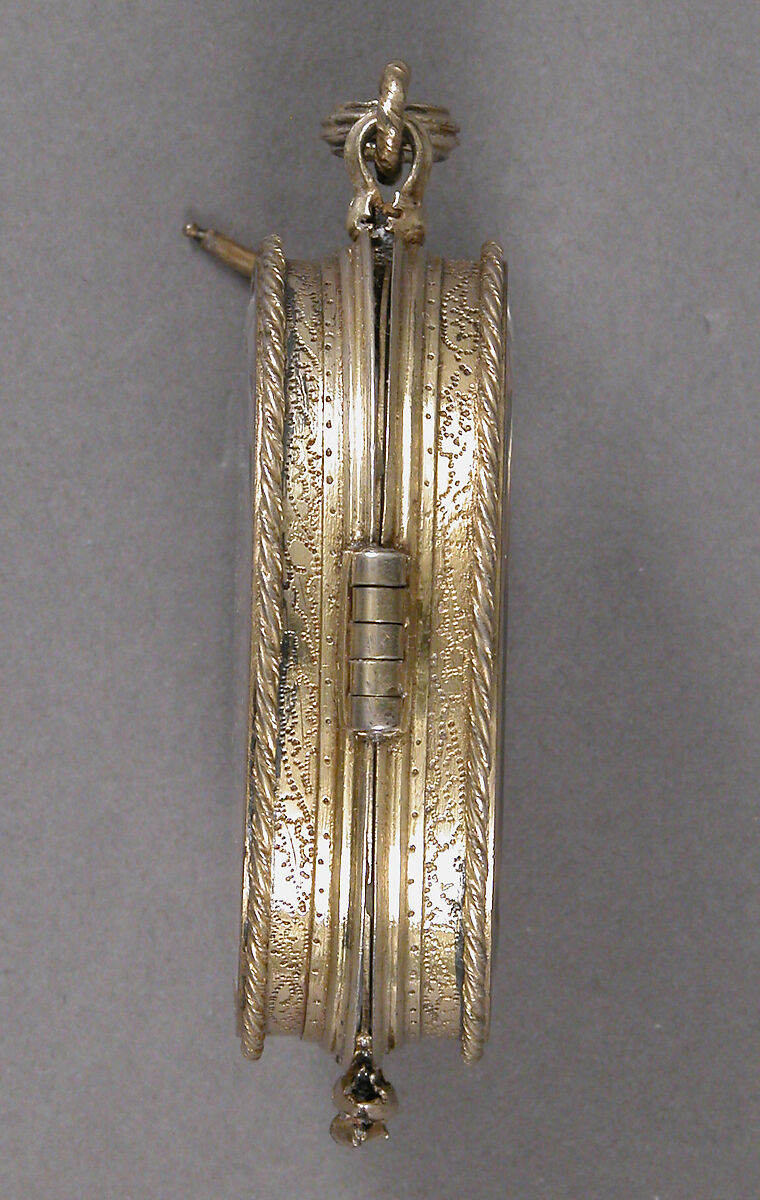 Two Medallions, Elephant ivory, polychromy & gilding, (later mount: gilt silver and glass), French